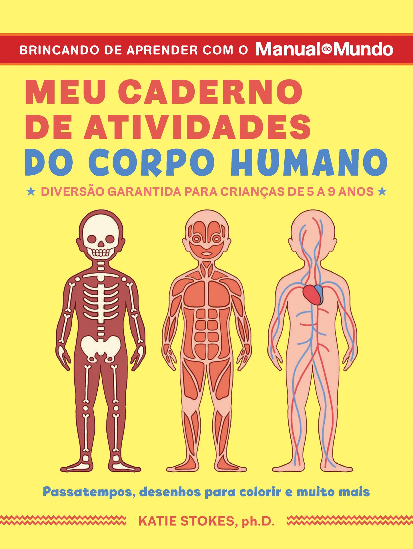 Meu caderno de atividades do corpo humano