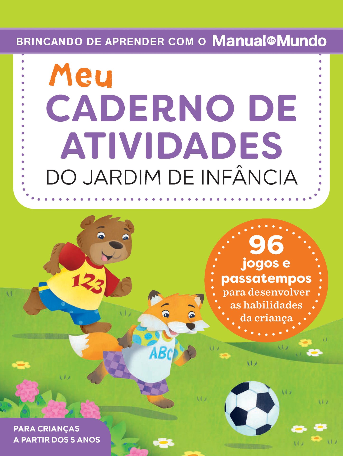 Meu caderno de atividades do jardim de infância