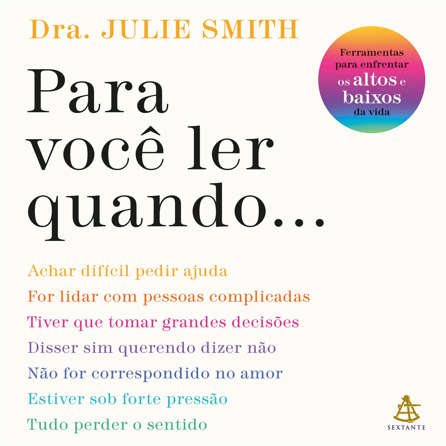 Para você ler quando...