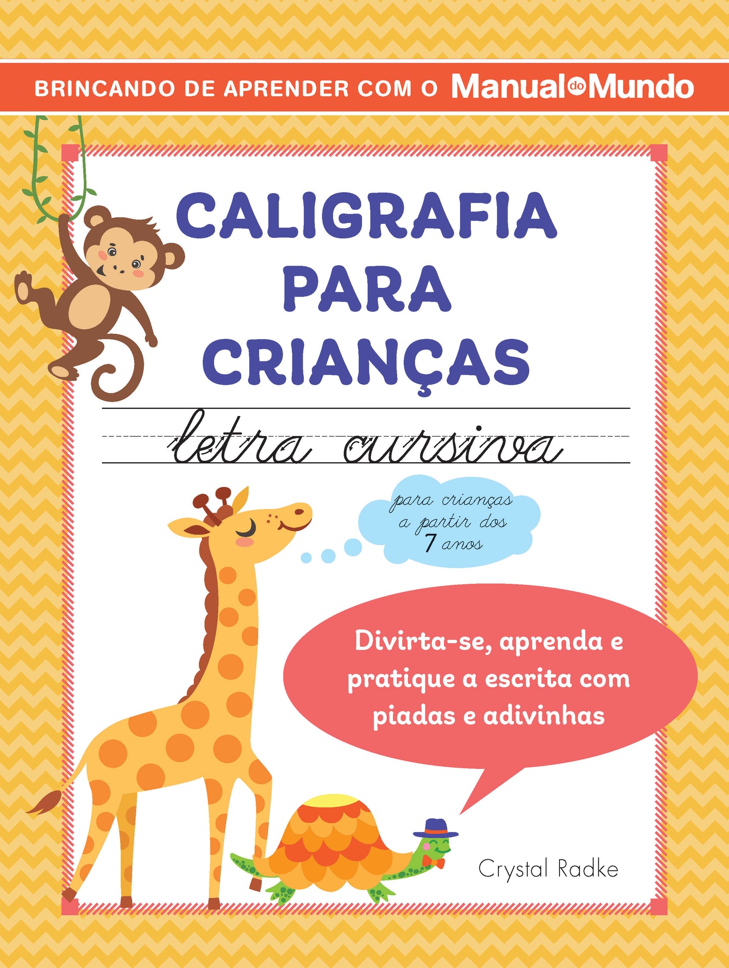 Caligrafia para crianças: letra cursiva