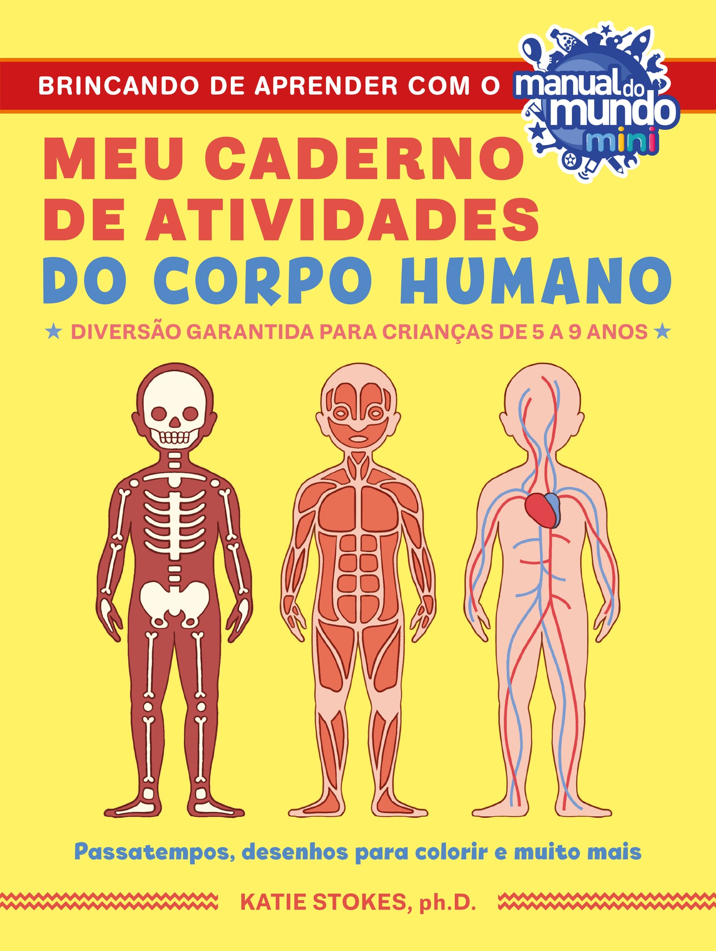 Meu caderno de atividades do corpo humano