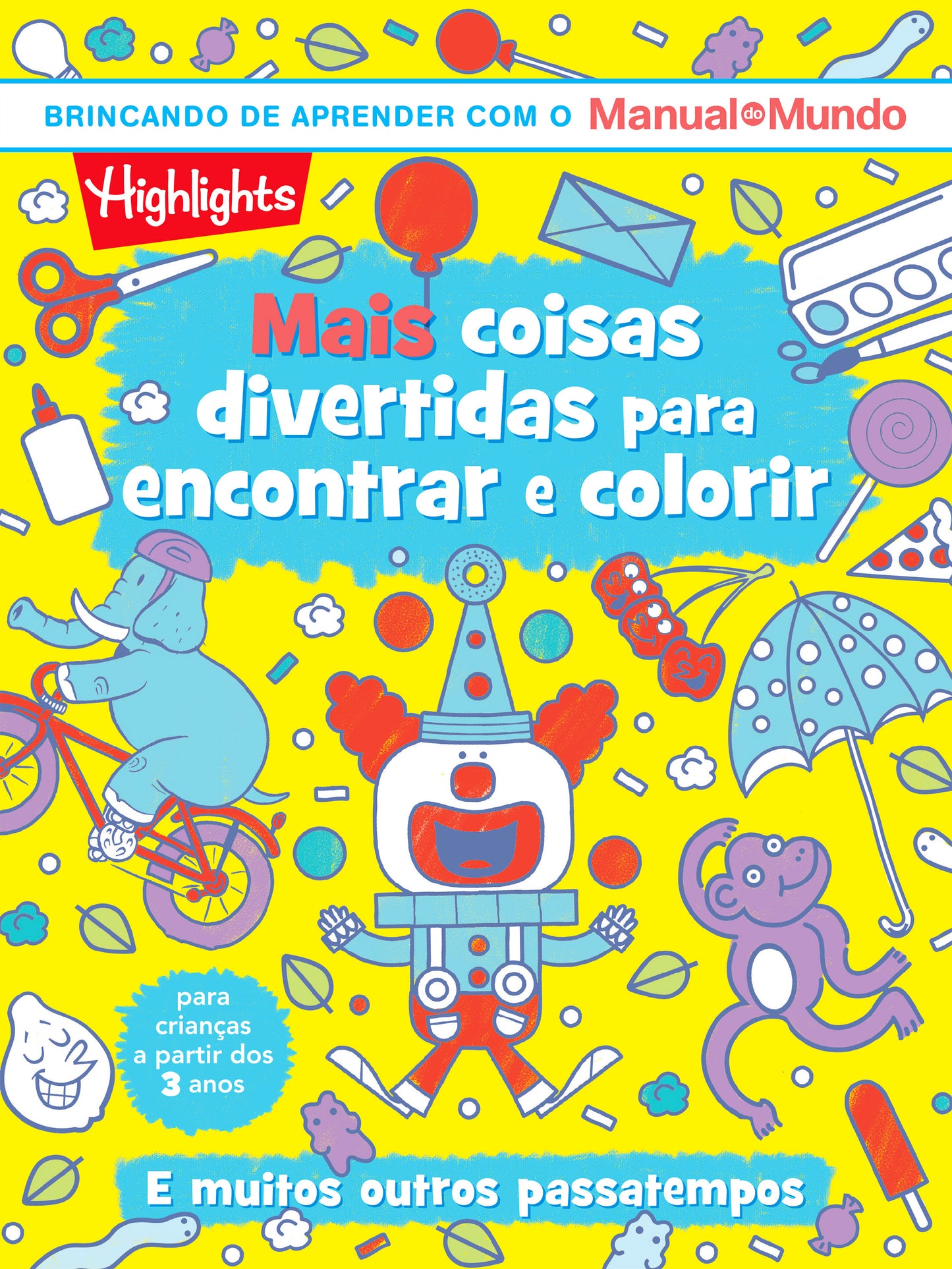 Mais coisas divertidas para encontrar e colorir - Livro 2