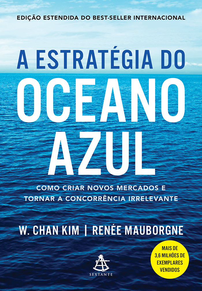 Capa de A Estratégia do Oceano Azul, de W. Chan Kim e Renée Mauborgne