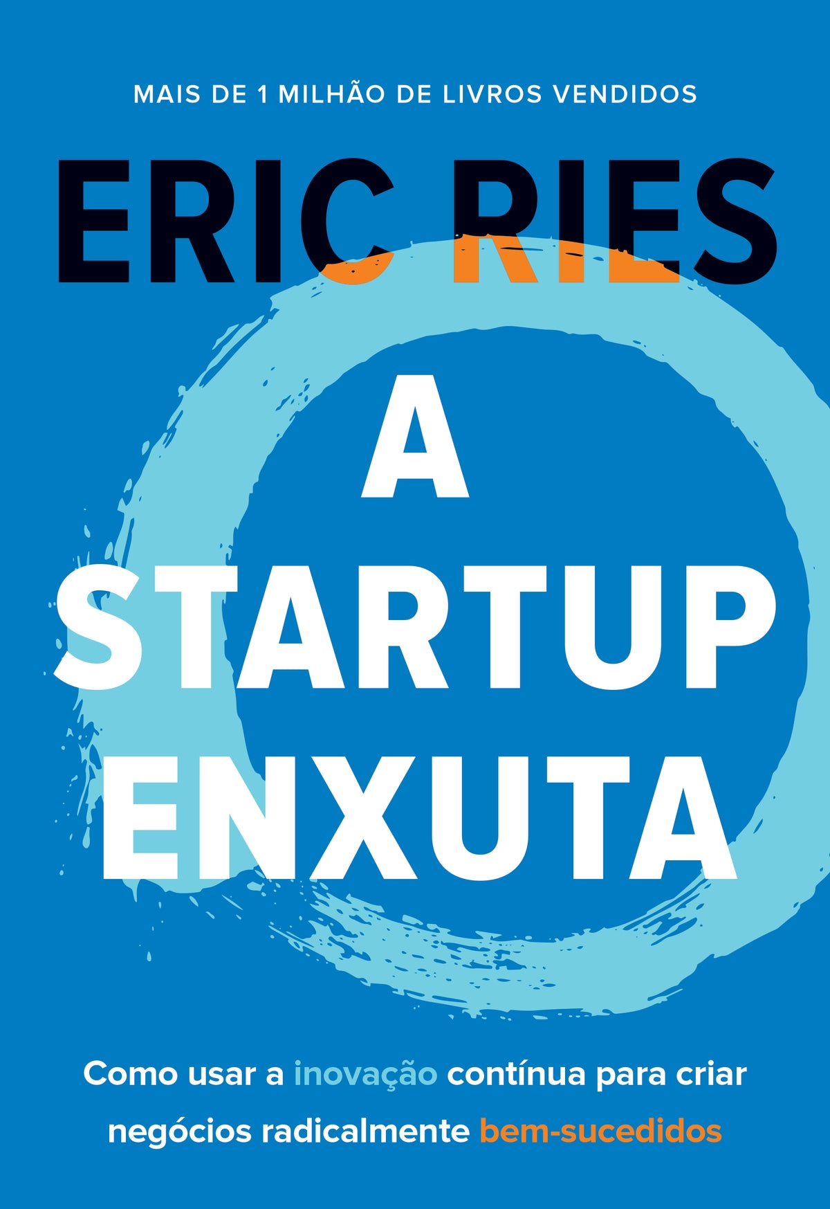 Capa de A Startup Enxuta, de Eric Ries