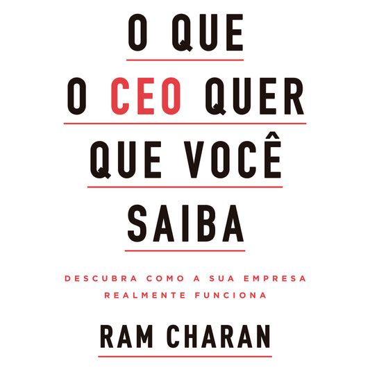 O que o CEO quer que você saiba