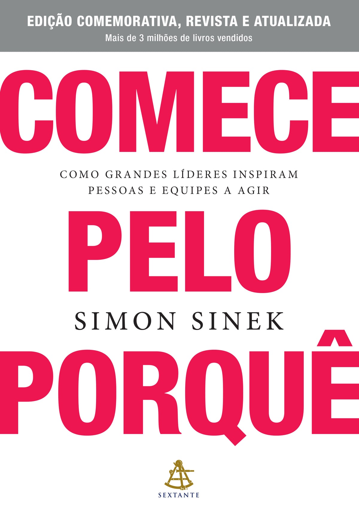 Capa de Comece pelo Porquê, de Simon Sinek