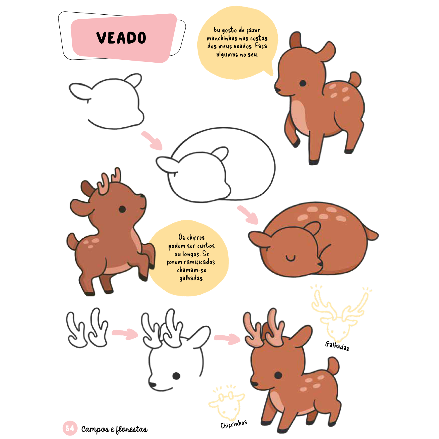 Como desenhar animais fofos – Editora Sextante