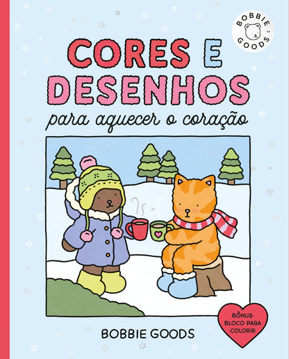 Cores e desenhos para aquecer o coração – Livro de colorir oficial Bobbie Goods