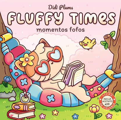 Momentos fofos – Livro de colorir Fluffy Times – Livro 2