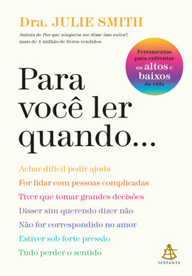 Para você ler quando...